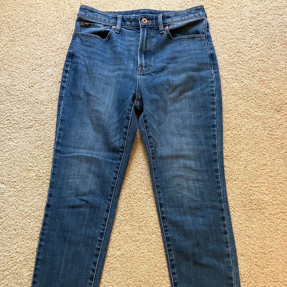 Talbots, Size 6, Distressed Blue